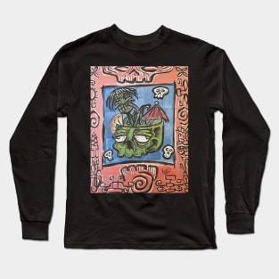 Zombie tiki drink Long Sleeve T-Shirt